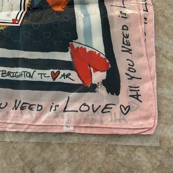 Brighton All You Need Is Love Scarf - Picture 4 of 6